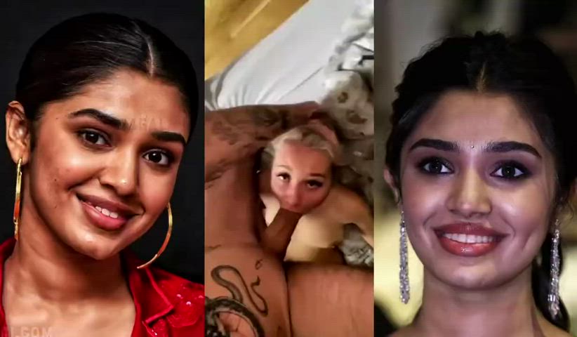 big dick blowjob bollywood celebrity desi face fuck indian sloppy gif