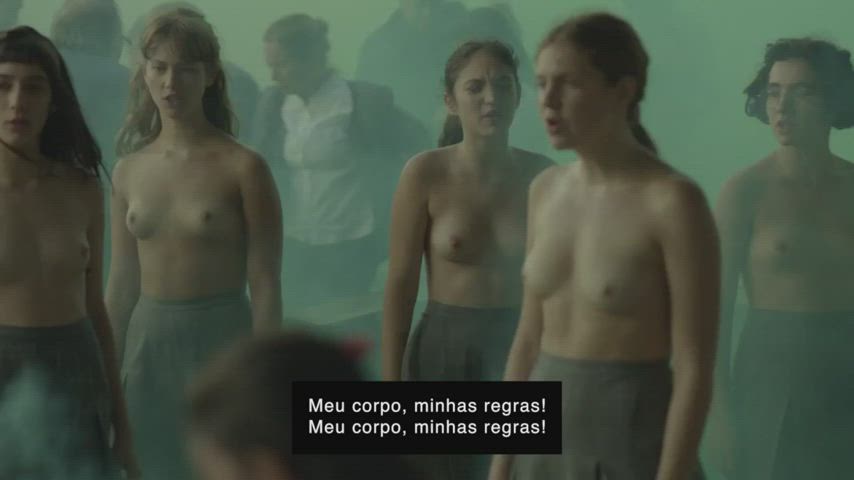 Brazilian Celebrity Topless gif