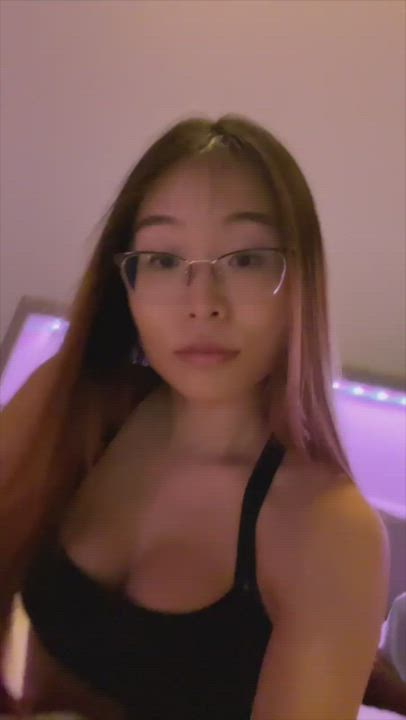 Asian Boobs Petite gif