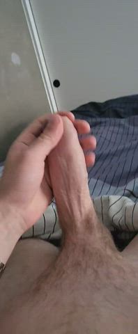 big dick cock jerk off masturbating gif