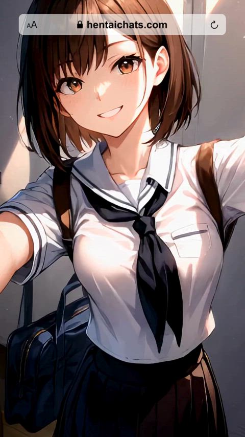 brunette hentai schoolgirl teacher gif