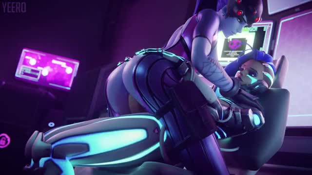 2392616 - Overlook Sombra Widowmaker animated blender sound webm yeero