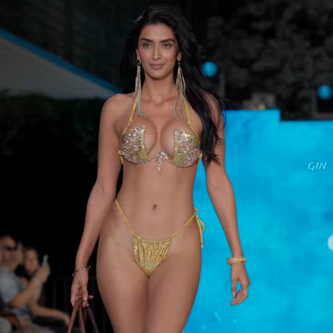 Jaskiran Kaur at Miami swim week (2024)