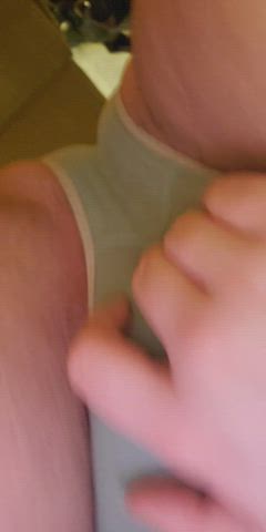 clit rubbing close up ftm panties gif