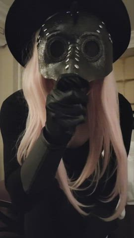 femboy halloween sissy gif