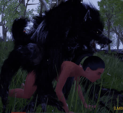 Animation Doggystyle Monster Cock Rough gif