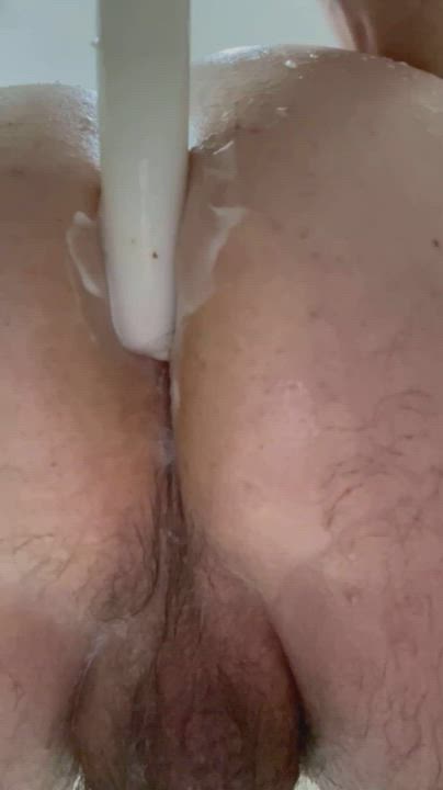 anal play dildo gay grandpa male masturbation sissy trainer gif