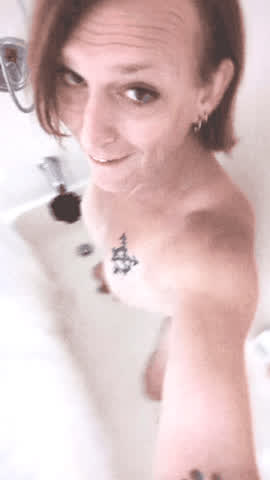 milf shower trans woman gif
