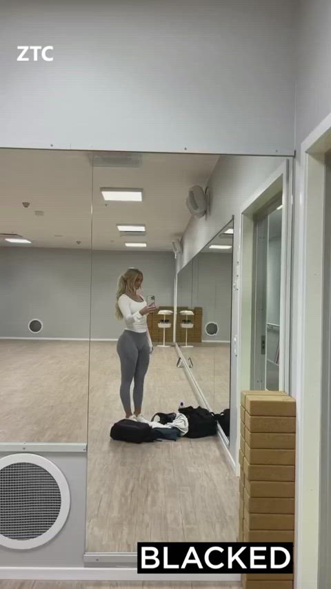 blacked booty caption gym gif