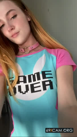 Gamer Girl Pussy Teen gif