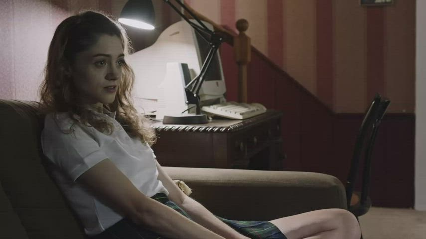 Ass Masturbating Natalia Dyer gif