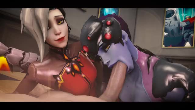 MERCY X WIDOWMAKER - ANGLE 1 - DEVIL SKIN