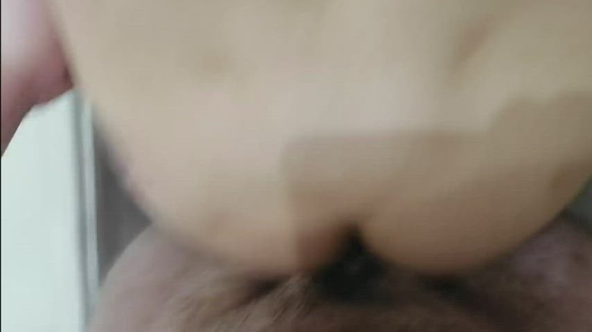 amateur blonde cum in mouth cumshot doggystyle homemade pov gif