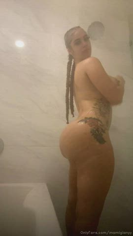 Booty Latina Shower gif