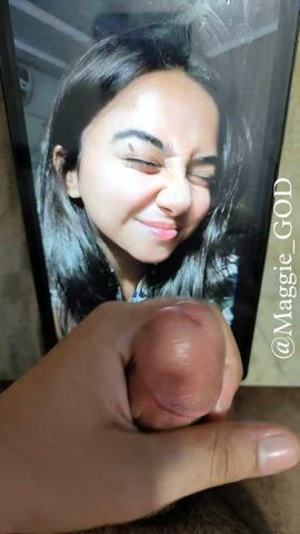 big dick celebrity cock cute face fuck indian jerk off tiktok tribute gif