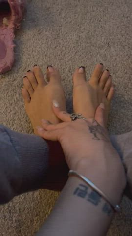 domme feet fetish foot fetish gif