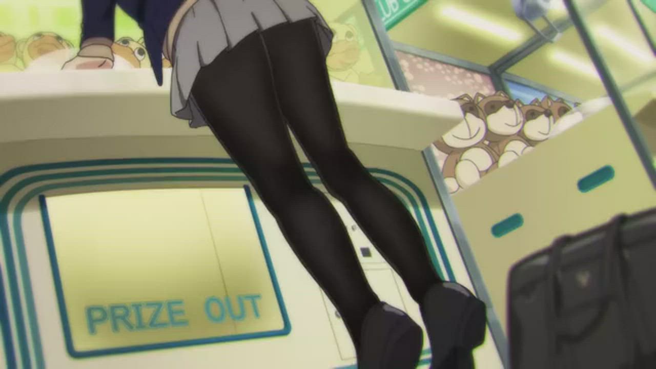 Anime Foot Hentai Tights gif