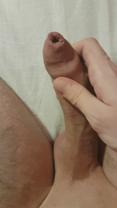 Foreskin Male Masturbation Uncut gif