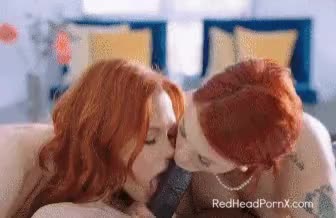 Double Redhead Girl Blowjob