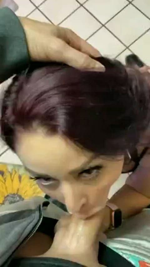 blowjob cock deepthroat dirty talk handjob milf nsfw talking dirty gif