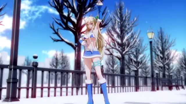 【MMD】HandClap - Tda Lily Bikini Type-AS