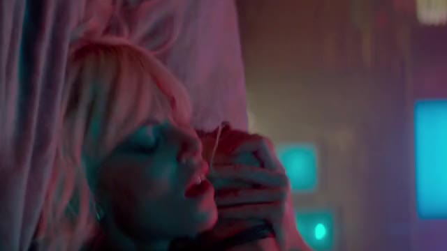 Charlize Theron and Sofia Boutella in Atomic Blonde (HD, slowmo, brightened)