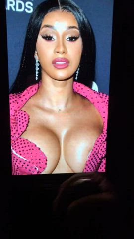 Cardi B Cum Tribute Follow My Twitter For More