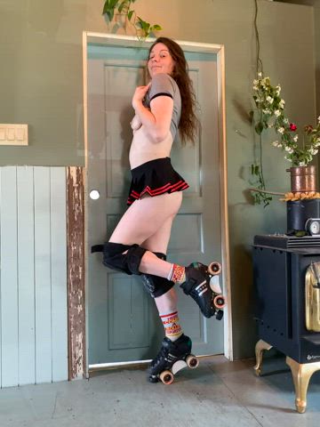 I feel cringey about this but rollerskates are always fun for me