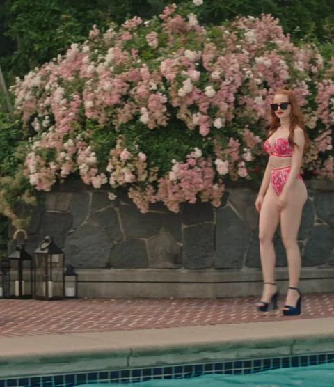 big ass celebrity madelaine petsch redhead gif