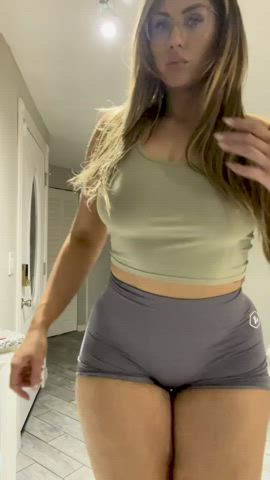 MILF Shorts Thick gif