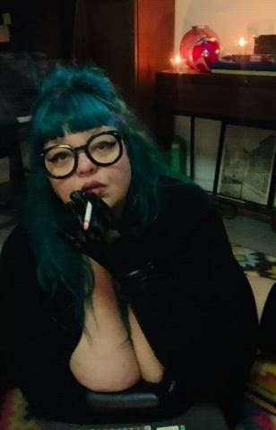 BBW Fetish Smoking Porn GIF by daskingslander