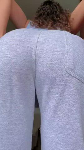 ass ass clapping ass spread asshole bottomless brunette pussy shaking gif