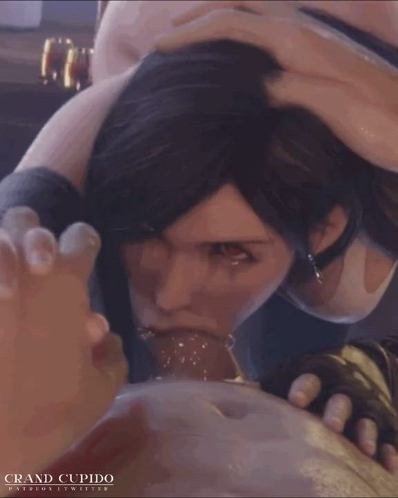 Tifa Lockhart blowjob ( GrandCupido) [Final Fantasy ]