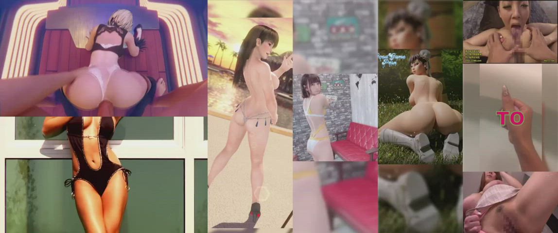 Asian Caption Compilation Hentai Rule34 Split Screen Porn gif