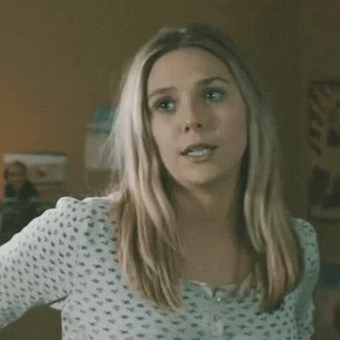 booty elizabeth olsen thong gif