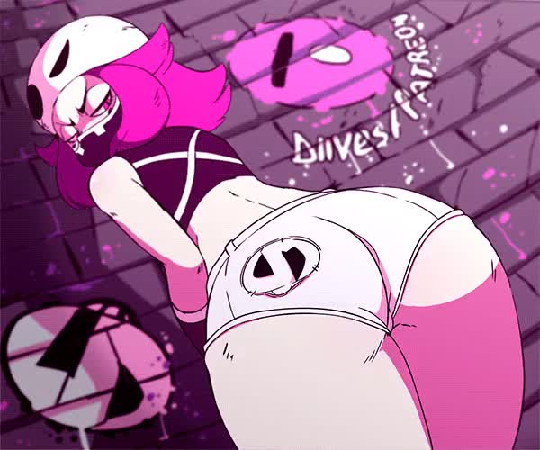 Team Skull Grunt shaking dat ass (diives)