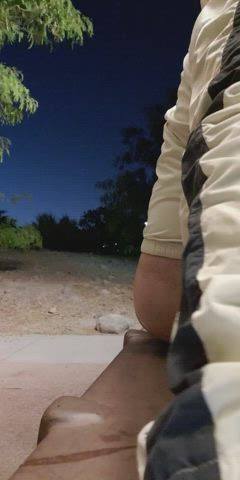 Amateur Anal Ass Dildo Gay Outdoor Public gif