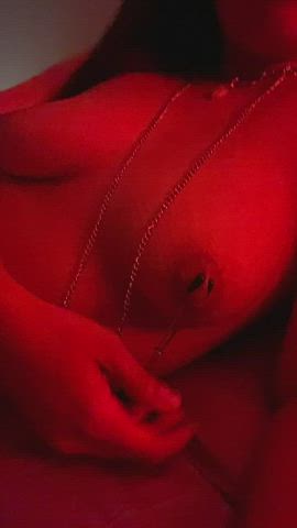 BDSM Nipple Clamps Nipple Play Nipples Tease gif