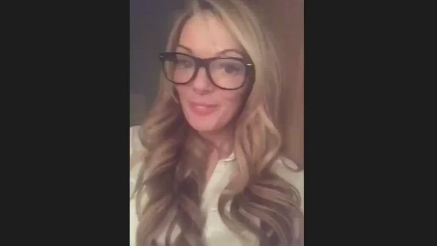 Blonde Cute Facial Model Silicone Swedish UK Wet Pussy Wife gif