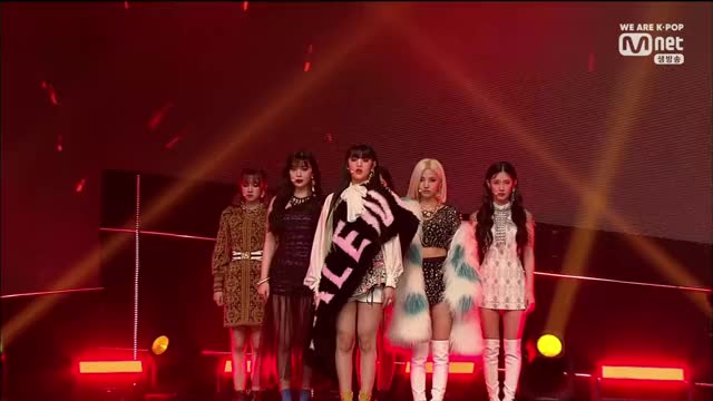 191107 Mnet M! Countdown (G)I-DLE - LION-4 minnie