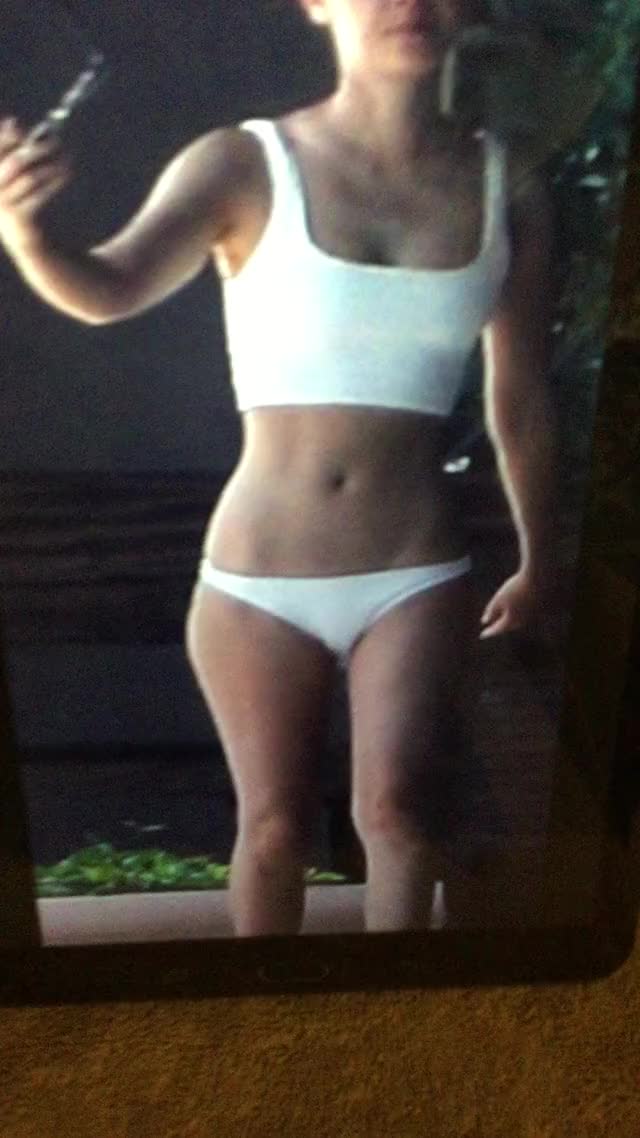 Emma Watson Bikini Cum Tribute