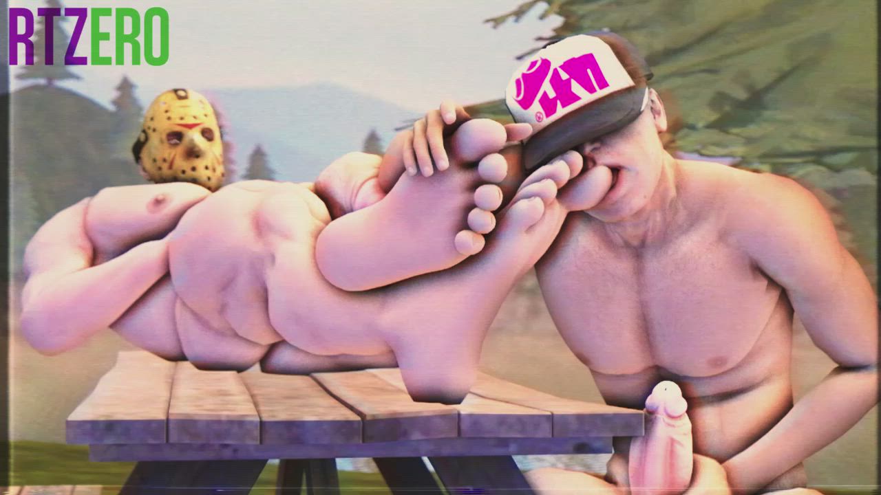 3D Animation Gay Halloween gif