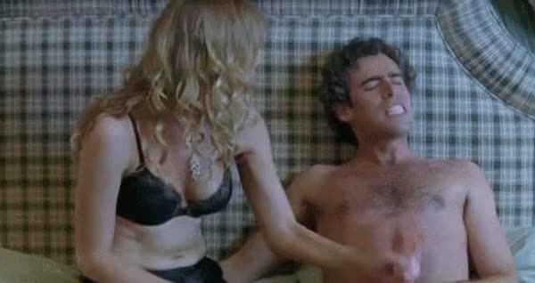 Stephen Mangan getting a handy from Lucy Punch [xpost /r/CelebsTouchingDicks]