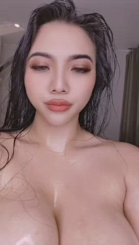 asian big tits shower gif