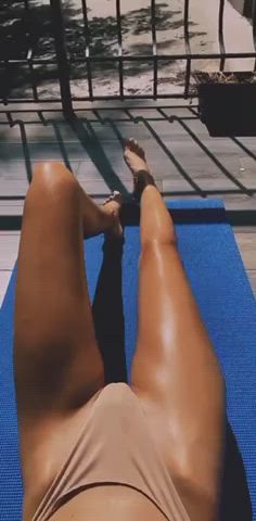 Girls Legs Pussy gif