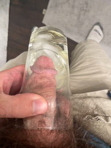 cock hairy cock piss pissing gif