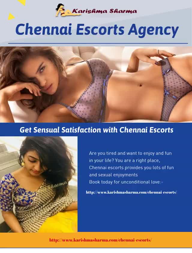 Get Sensual Satisfaction With Chennai Escorts