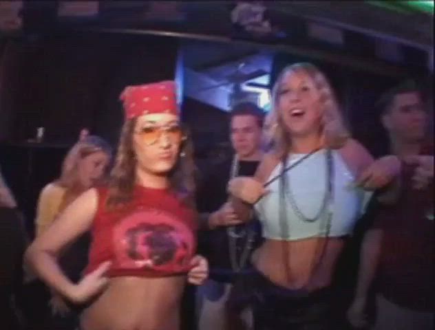 boobs flashing party gif