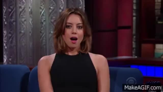 Aubrey Plaza Celebrity gif