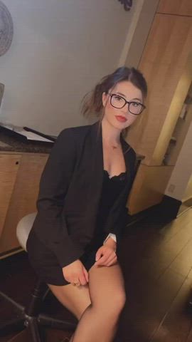 Babe Glasses Hotfallingdevil gif